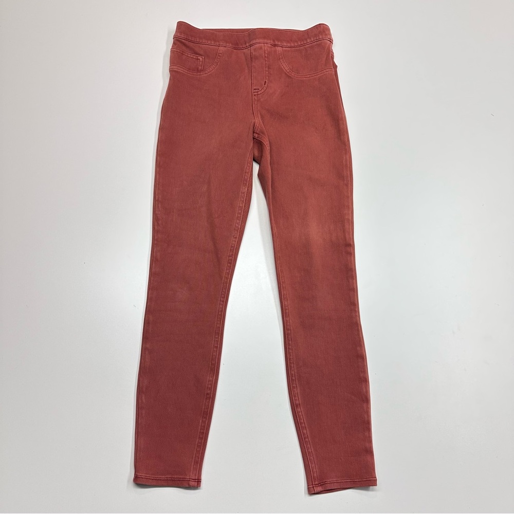 SPANX Coral Jean-ish Leggings High-Rise Stretch Ankle Pants Small - Picture 2 of 9